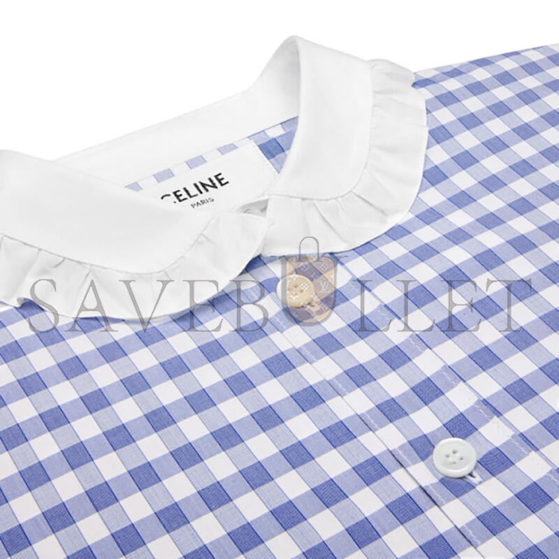 CELINE SHIRT IN VICHY COTTON RC08A0N41.01NL